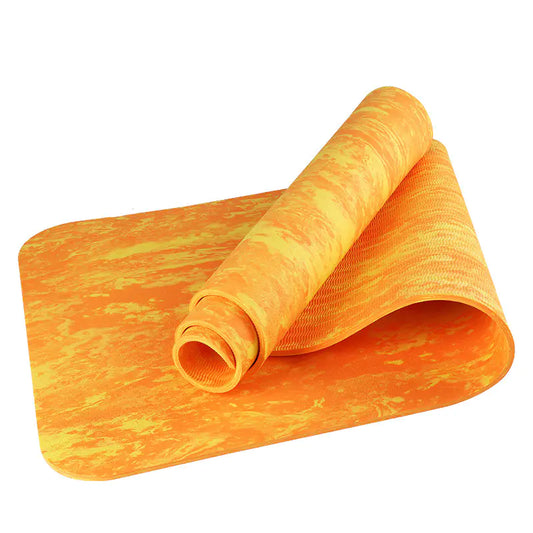 Camouflage Yoga Mat TPE Thick Non-Slip for Beginners